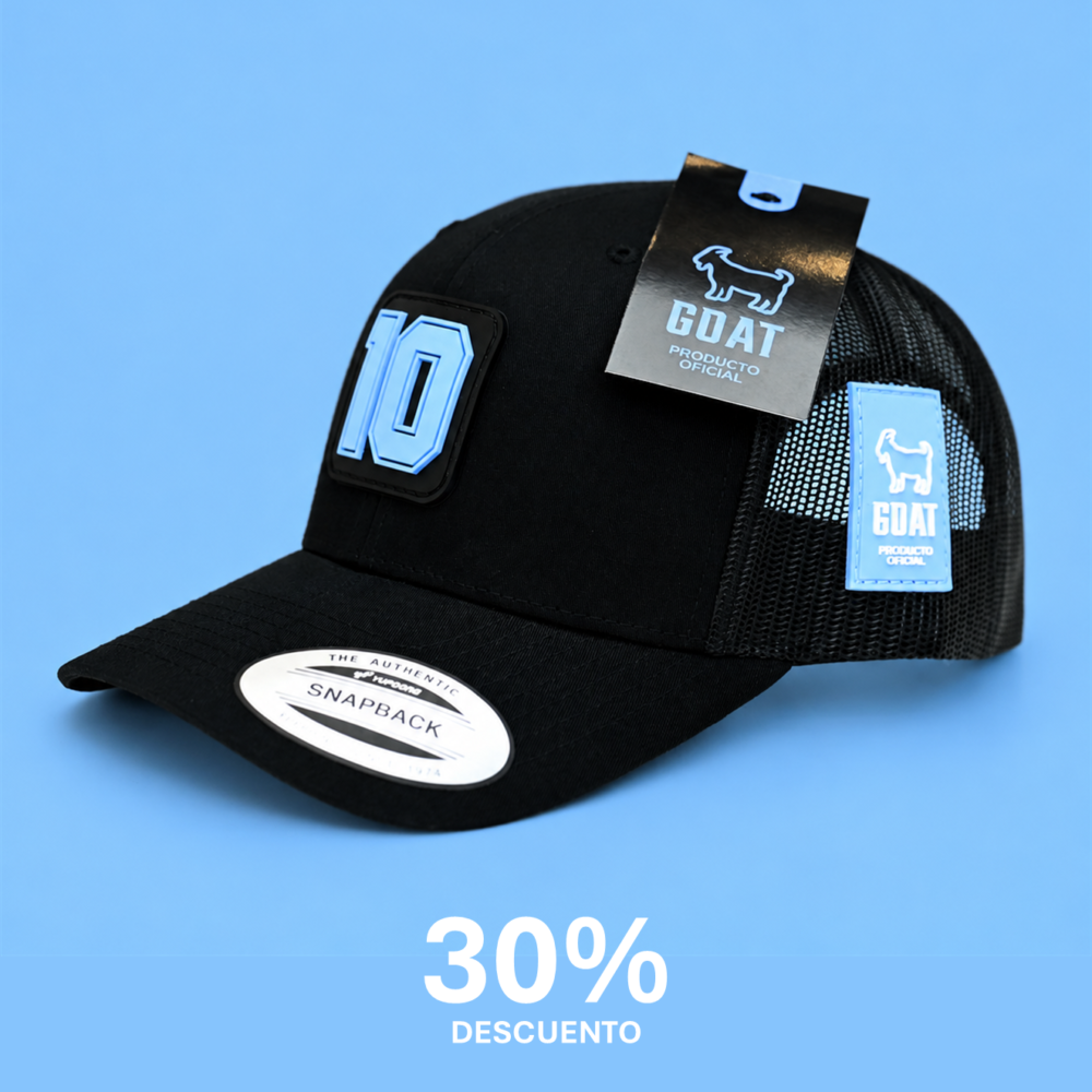Gorra GOAT Argentina 10