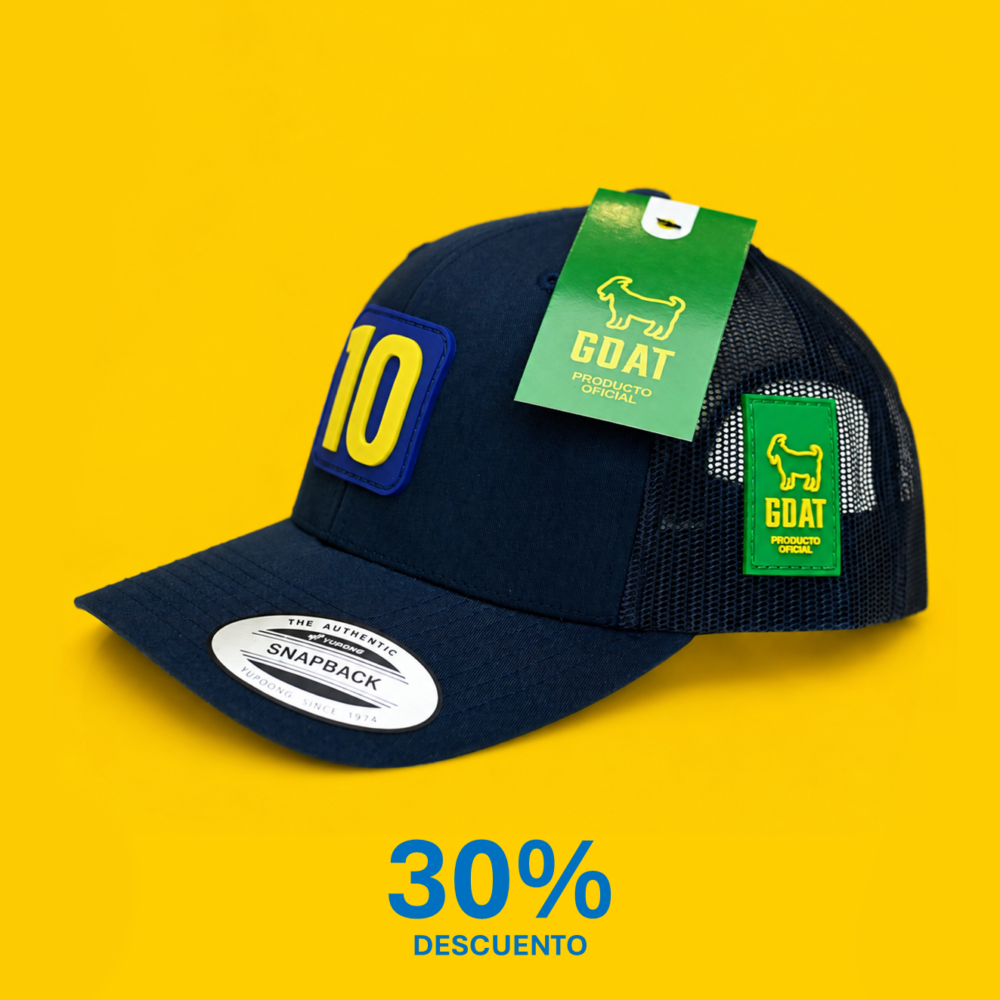 Gorra GOAT Brasil 10