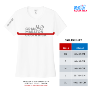 MEDIDAS TALLAS CAMISETA MUJER 001