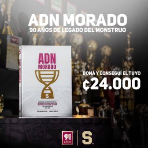 adn morado portada
